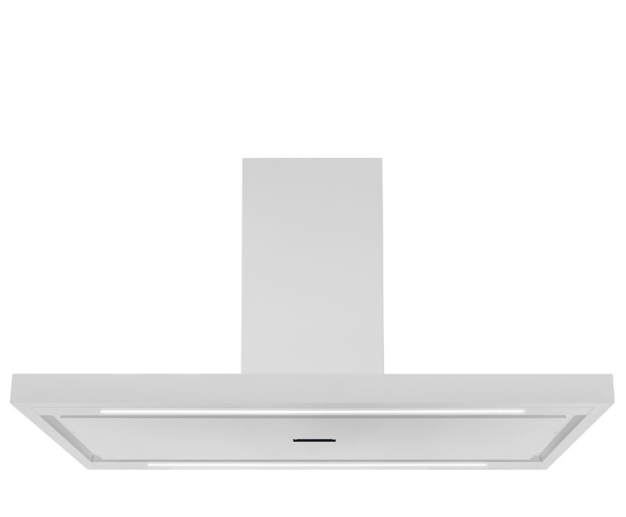 Ostrovčekový digestor Magnetic Island White Matt Gesture Control - Biela matná - foto produktu