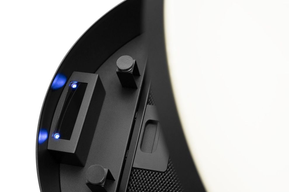 Ostrovčekový digestor Tubo Gesture Control Black Matt - Čierna matná - foto produktu 11