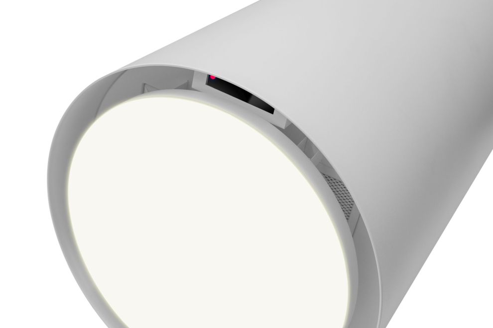 Ostrovčekový digestor Tubo Gesture Control White Matt - Biela matná - foto produktu 14