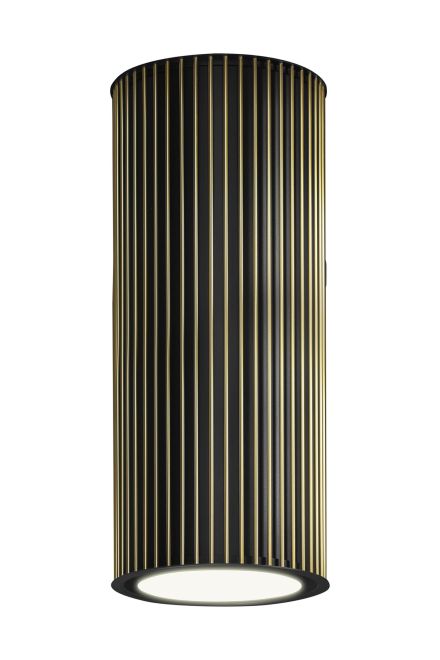 Ostrovčekový digestor Voliera N1 Black-Gold Gesture Control - Čierna matná - foto produktu 4