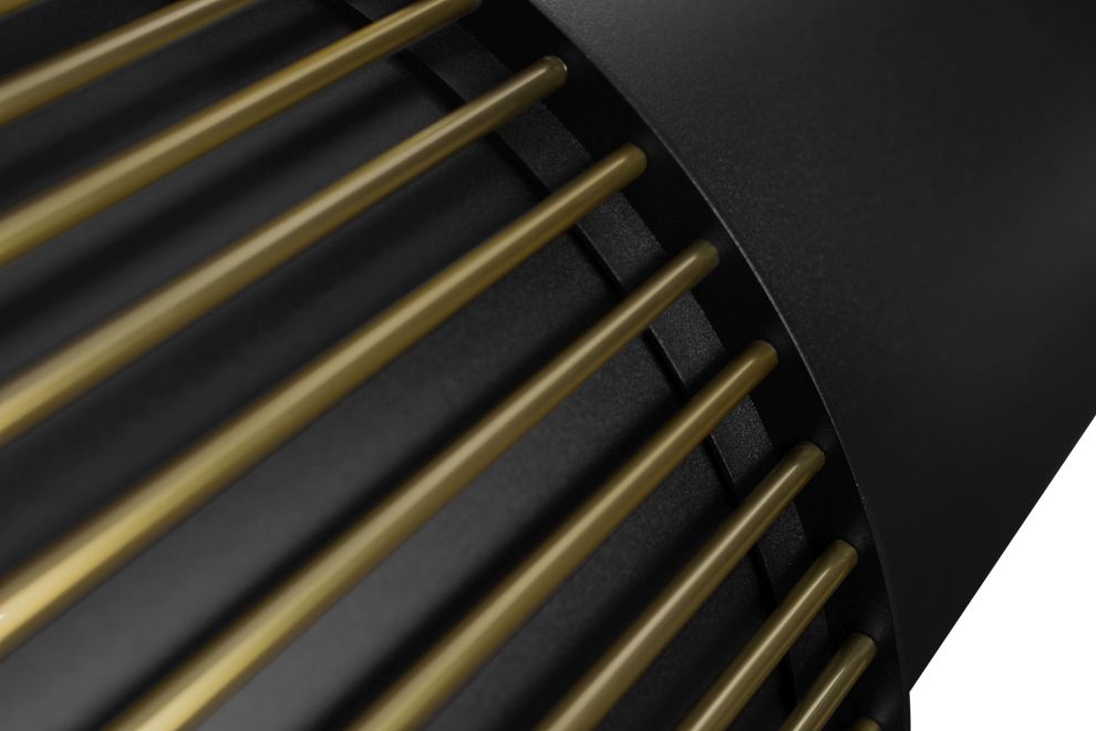 Ostrovčekový digestor Voliera N1 Black-Gold Gesture Control - Čierna matná - foto produktu 6