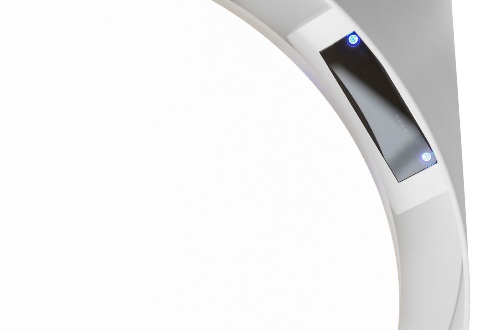 Ostrovčekový digestor Voliera N2 White-White Gesture Control - Biela matná - foto produktu 8