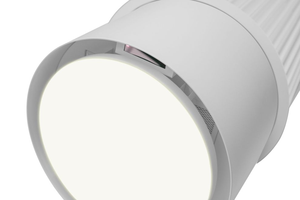 Ostrovčekový digestor Voliera N2 White-White Gesture Control - Biela matná - foto produktu 12