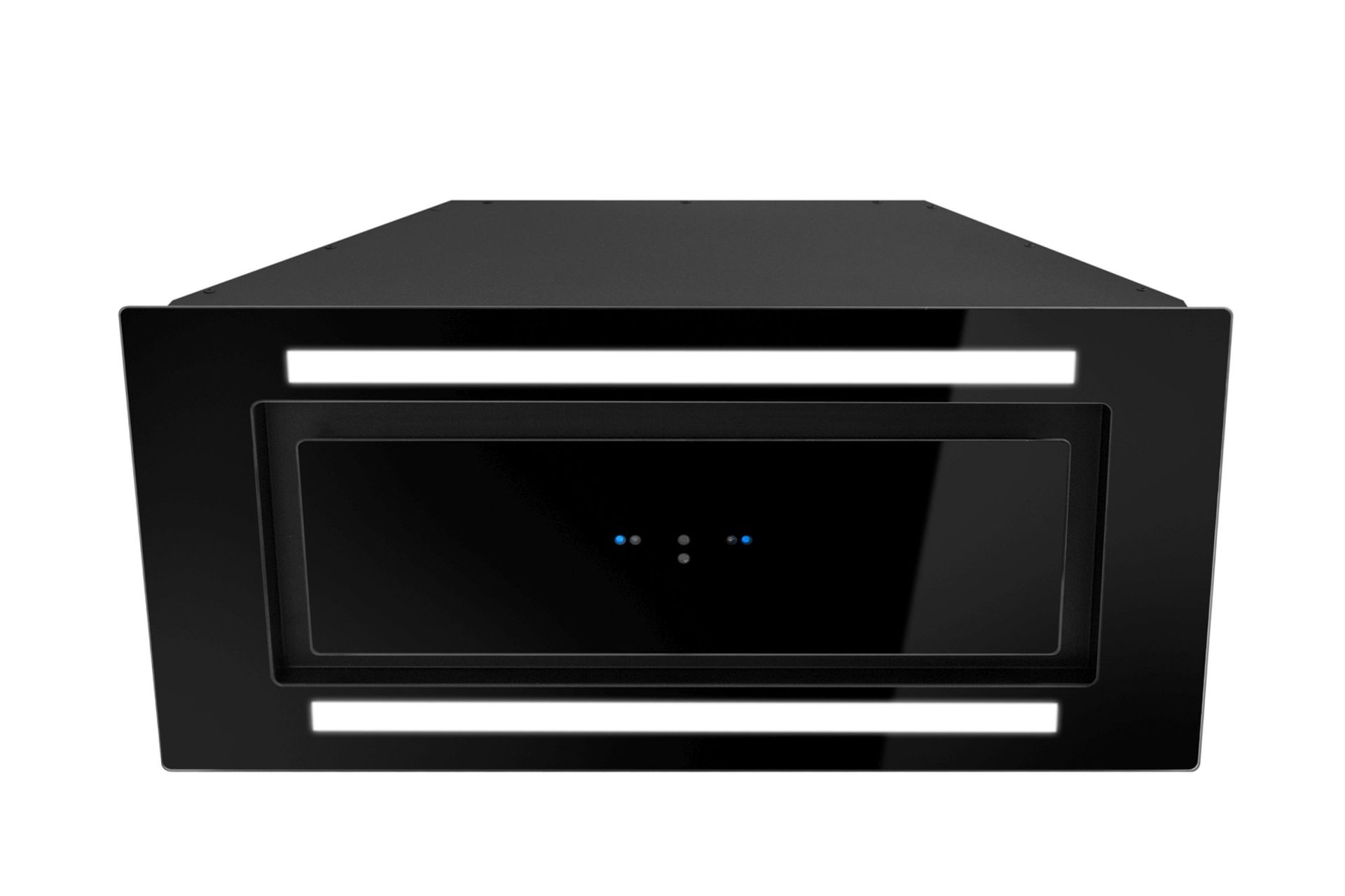 Lando Glass 2Strips Gesture Control Black