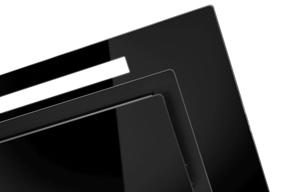 Digestor podskrinkový Lando Glass 2Strips Gesture Control Black - Čierna - foto produktu 10
