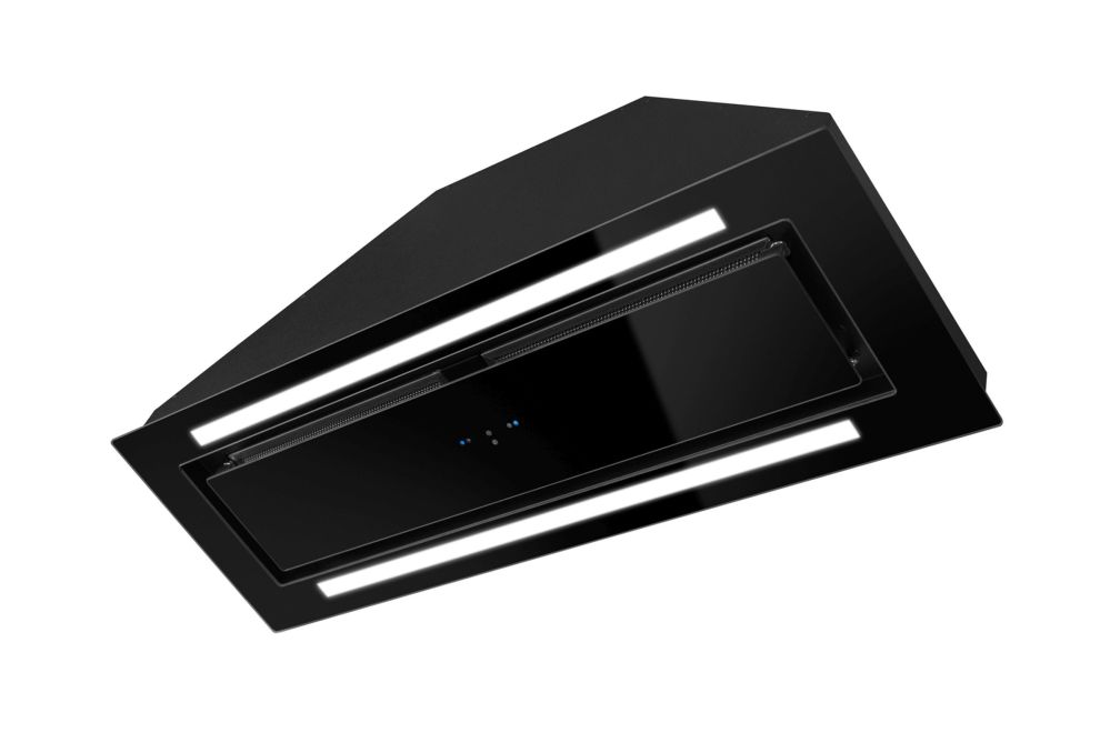 Digestor podskrinkový Lando Glass 2Strips Gesture Control Black - Čierna - foto produktu 13
