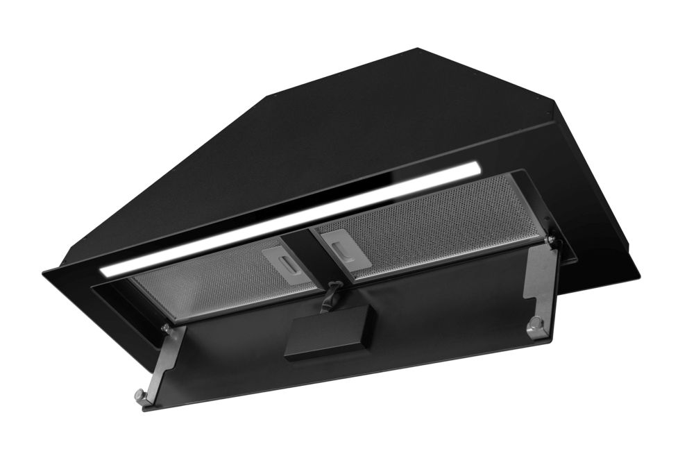 Digestor podskrinkový Lando Glass 2Strips Gesture Control Black - Čierna - foto produktu 16