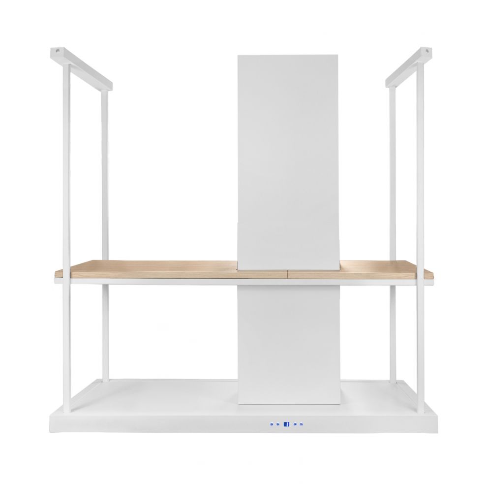 Ostrovčekový digestor Metropolis Elite Wood White Matt - Biela matná - foto produktu 15