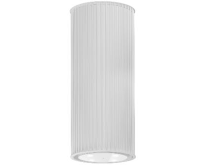 Ostrovčekový digestor Voliera N1 White-White - Biela matná - 44,5 cm