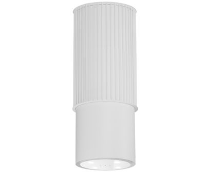 Ostrovčekový digestor Voliera N3 White-White - Biela matná - 44,5 cm