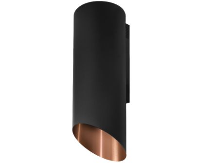 Digestor komínový Hiro OR Color Black-Copper - Black Matt/Copper - 40 cm