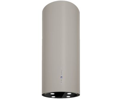 Ostrovčekový digestor Tubo Taupe - Taupe - 40 cm