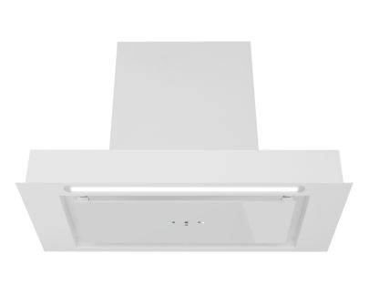 Digestor podskrinkový Micra White Matt Gesture Control - Biela matná - 59,5 cm / 89,5 cm
