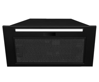 Digestor podskrinkový Lando Plus Black Matt Gesture Control - Čierna matná - 56,4 cm
