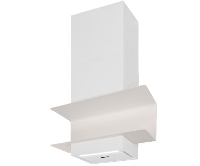 Digestor komínový C-Shelf White-Kashmir - White Matt/Kashmir - 60 cm / 80 cm