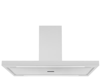 Ostrovčekový digestor Magnetic Island White Matt Gesture Control - Biela matná - 90 cm
