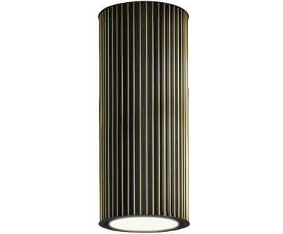Ostrovčekový digestor Voliera N1 Black-Gold Gesture Control - Čierna matná - 44,5 cm