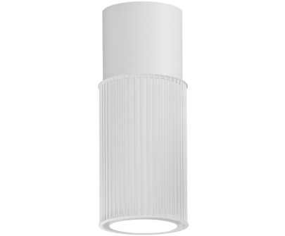 Ostrovčekový digestor Voliera N2 White-White Gesture Control - Biela matná - 44,5 cm