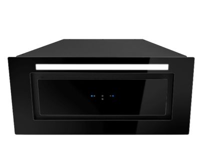 Digestor podskrinkový Lando Glass Gesture Control Black - Čierna - 56,4 cm / 86,4 cm