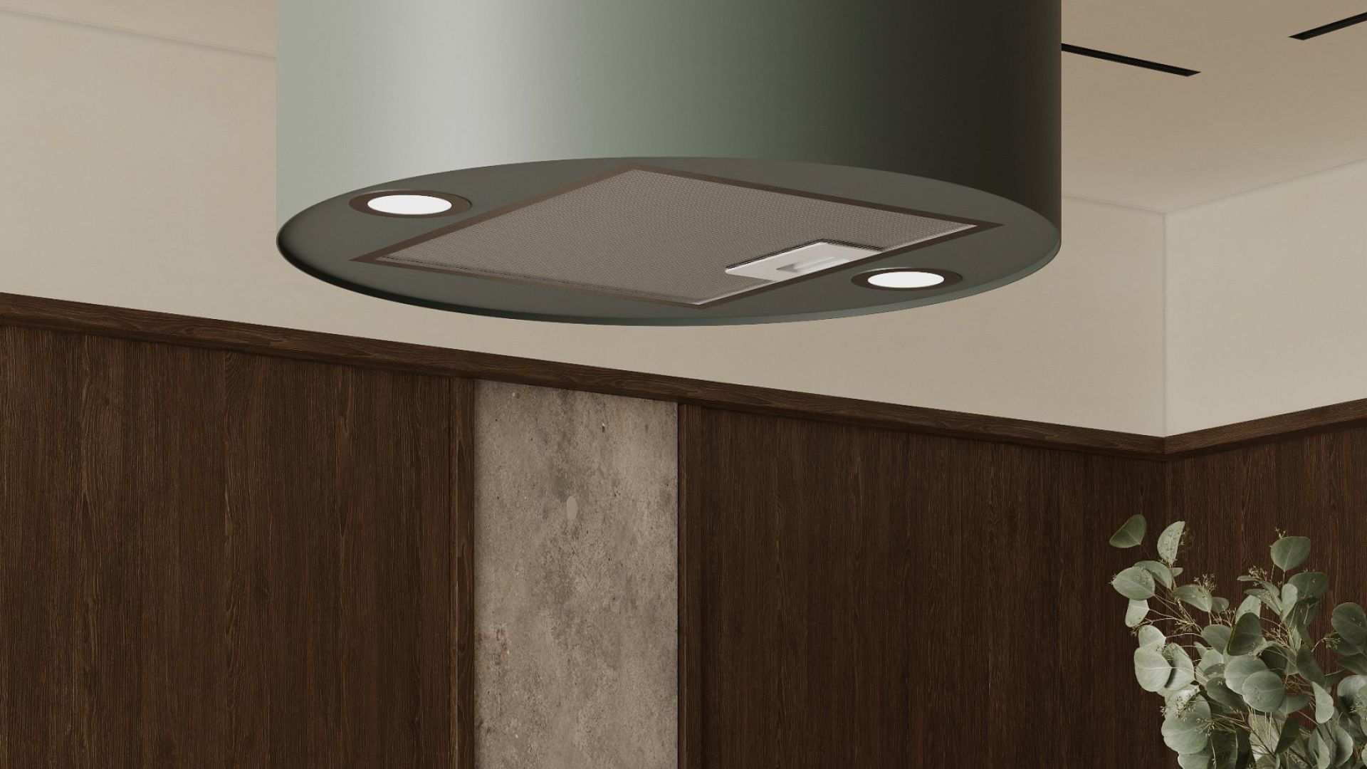 Ostrovčekový digestor Cylindro Eco Eucalyptus - Eucalyptus - Vizualizácia 7