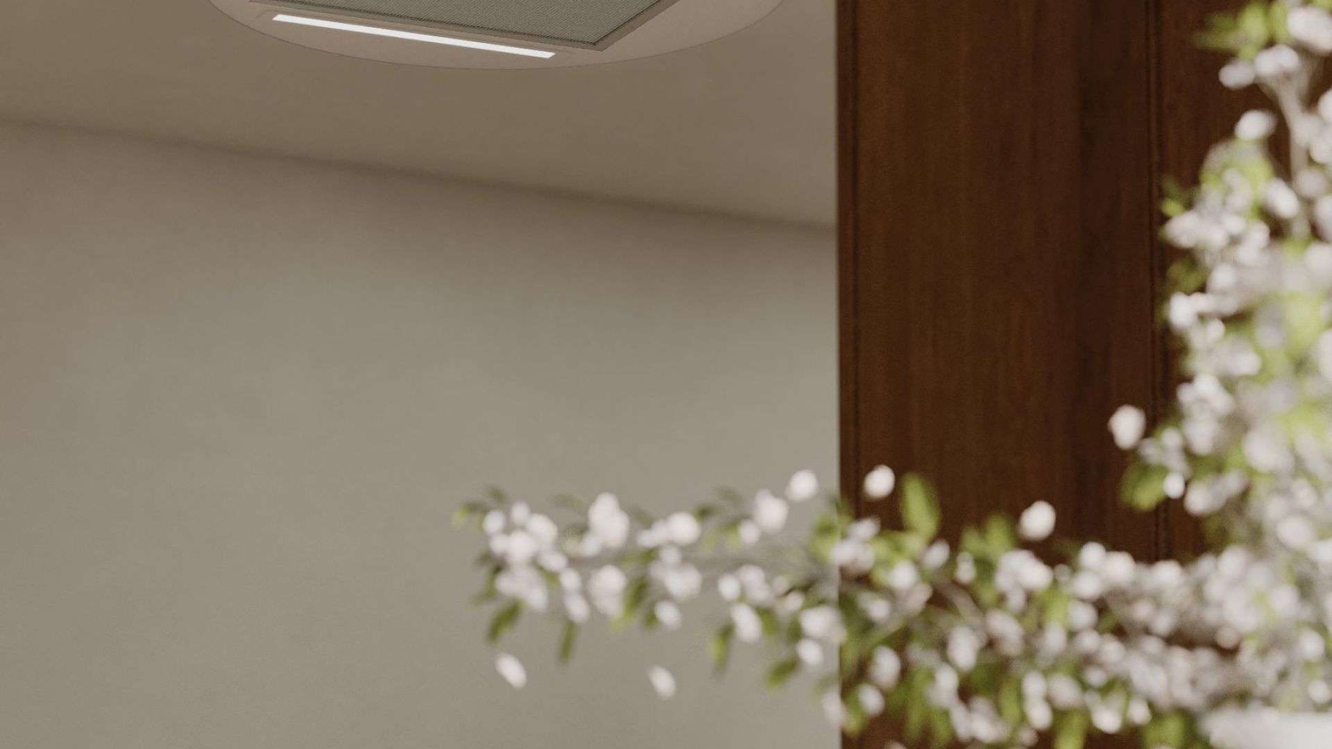 Ostrovčekový digestor Cylindro 2STRIPS Kashmir - Kashmir - Vizualizácia 6