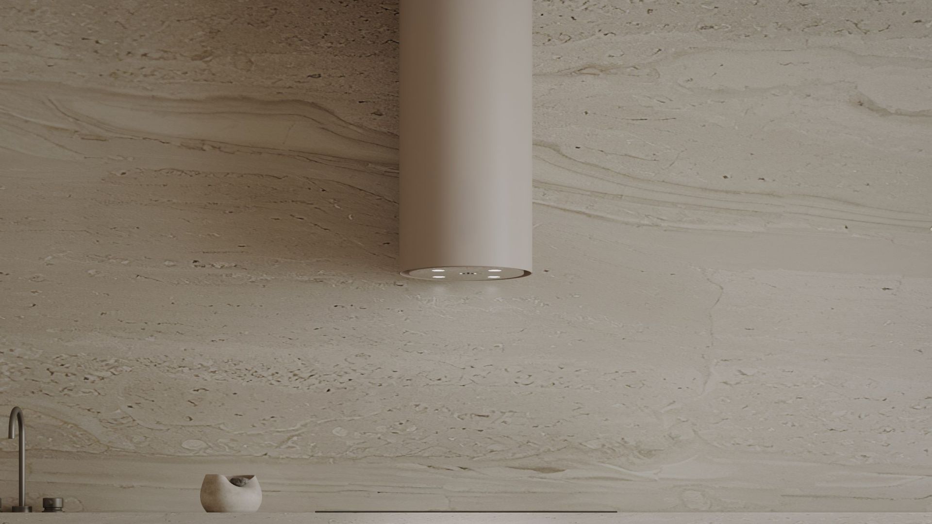 Digestor komínový Tubo OR Kashmir Gesture Control - Kashmir - Vizualizácia 5