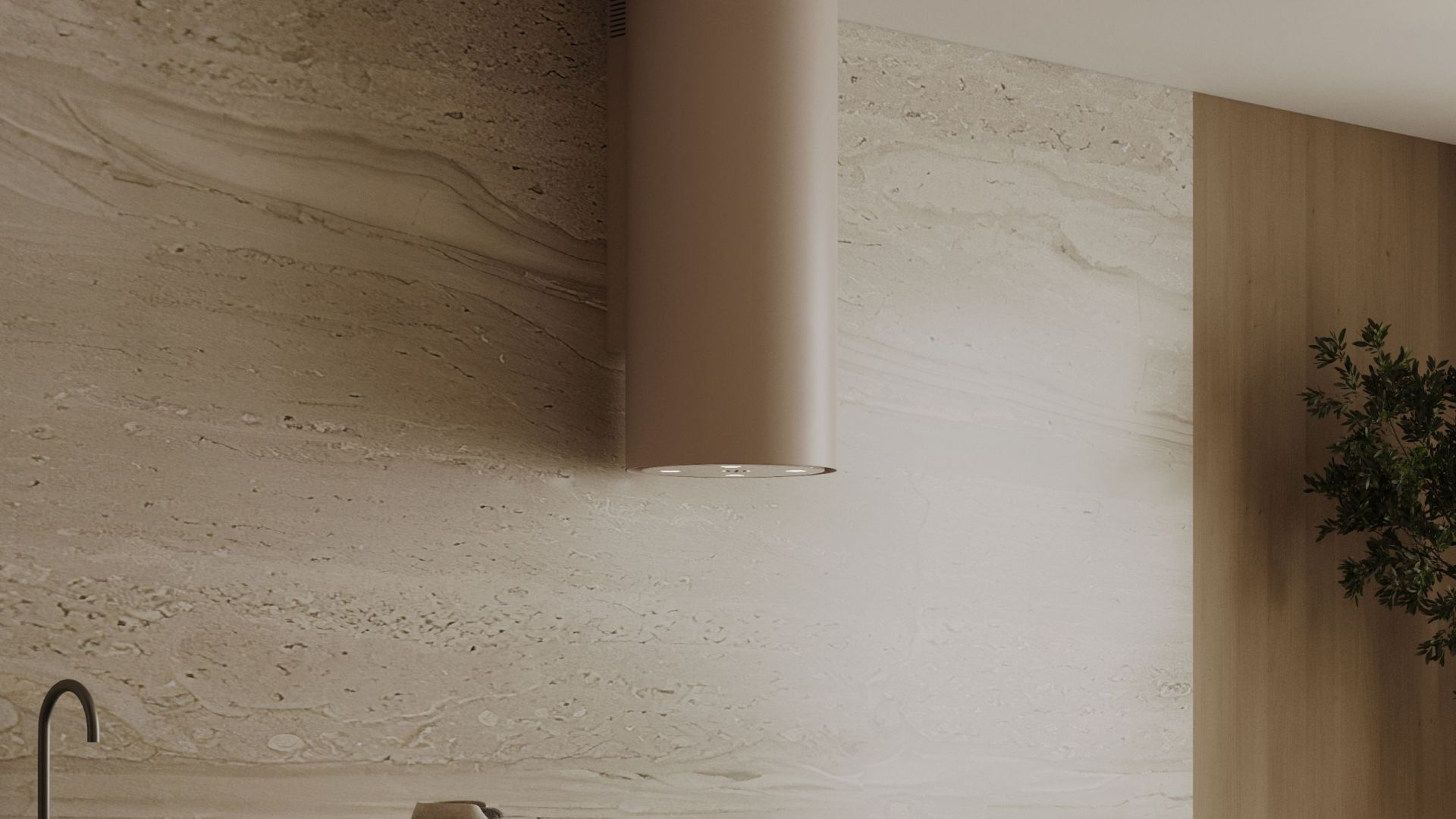 Digestor komínový Tubo OR Kashmir Gesture Control - Kashmir - Vizualizácia 9