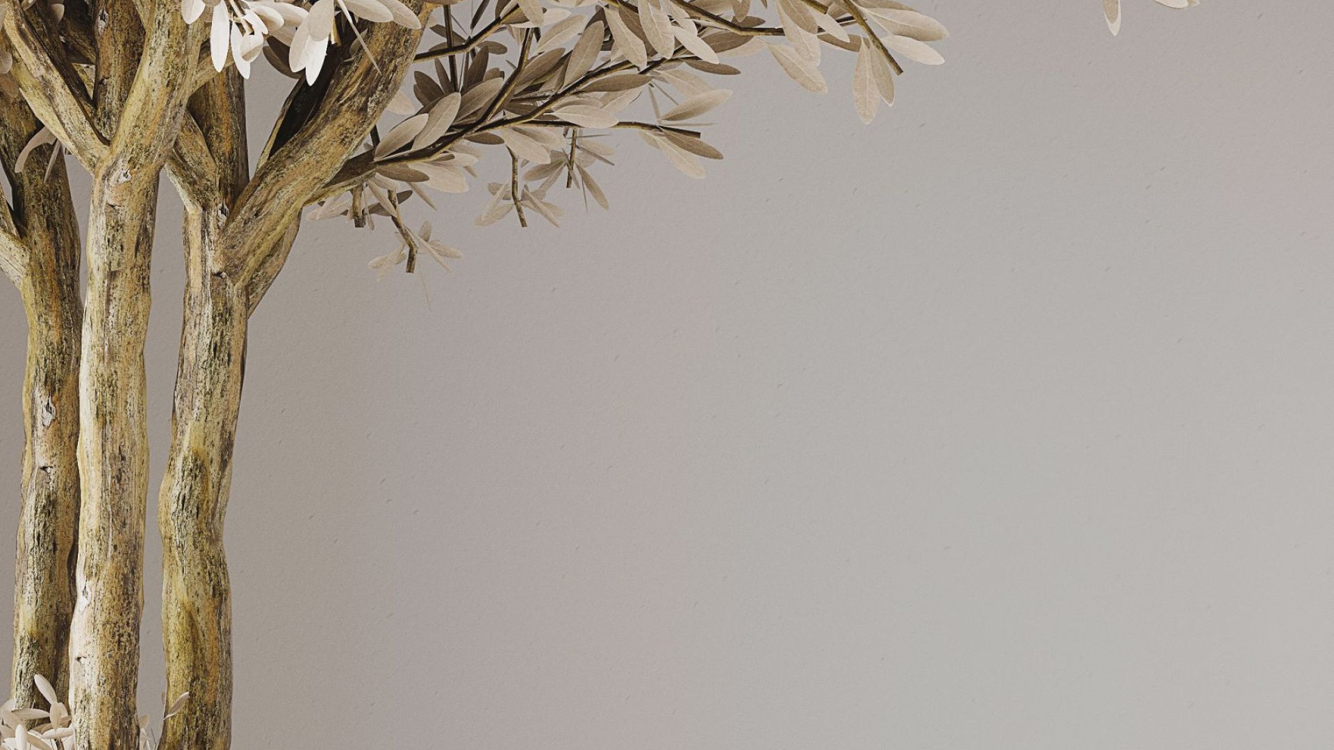 Ostrovčekový digestor Hiro White Matt - Biela matná - Vizualizácia 4