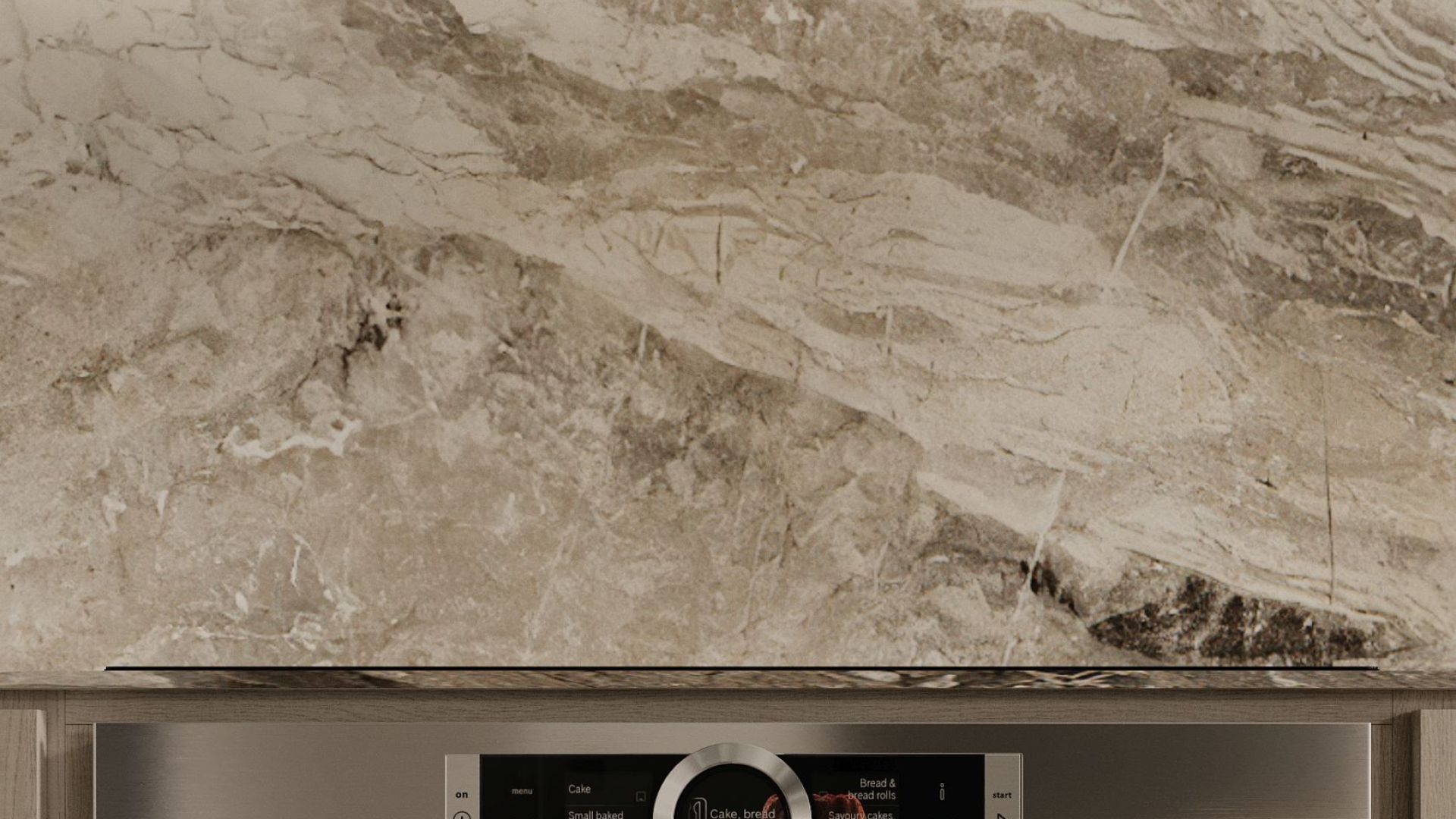 Digestor podskrinkový Micra Black Gesture Control - Inox čierny - Vizualizácia 6