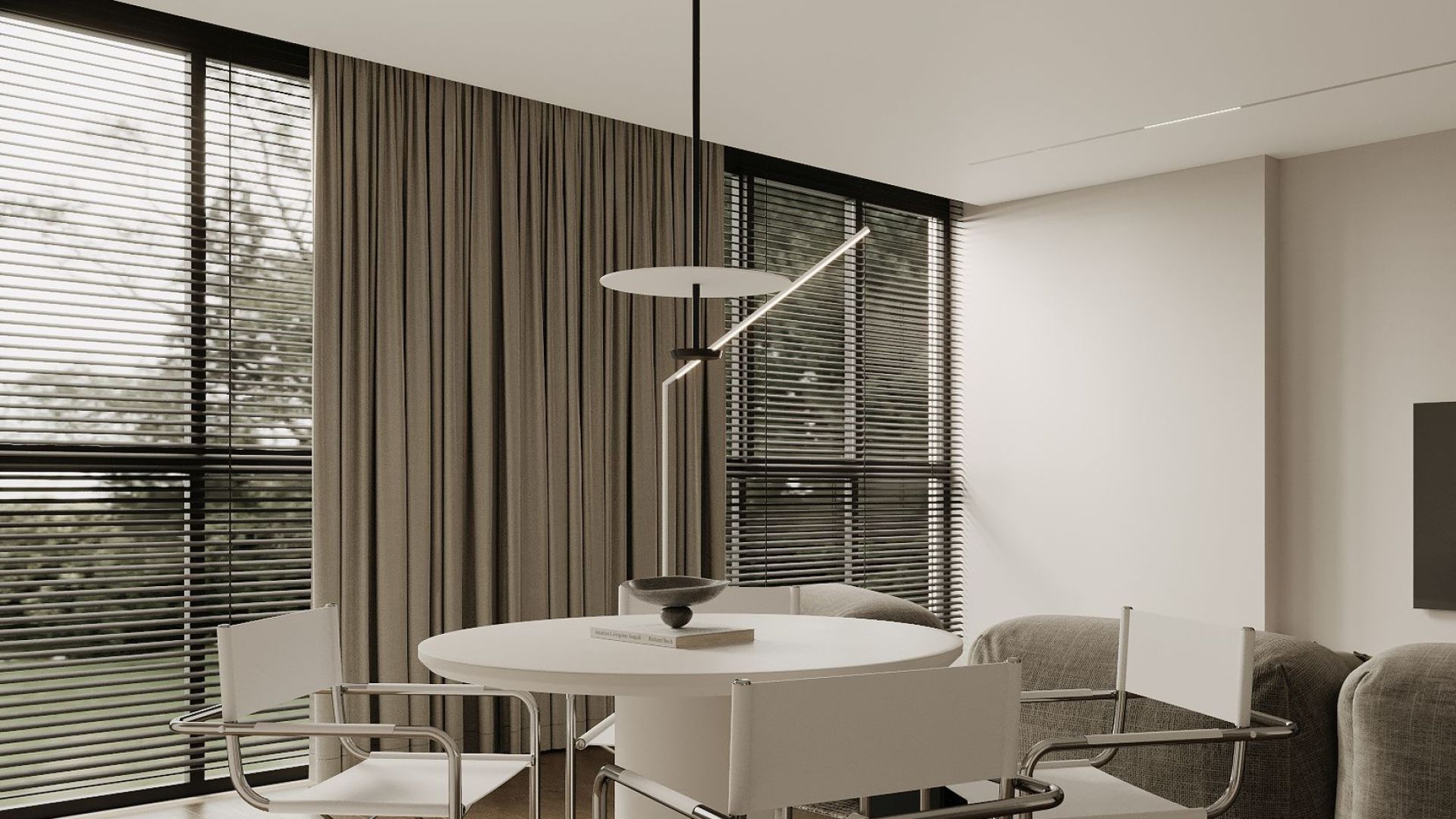 Digestor podskrinkový Micra Black Matt Gesture Control - Čierna matná - Vizualizácia 9