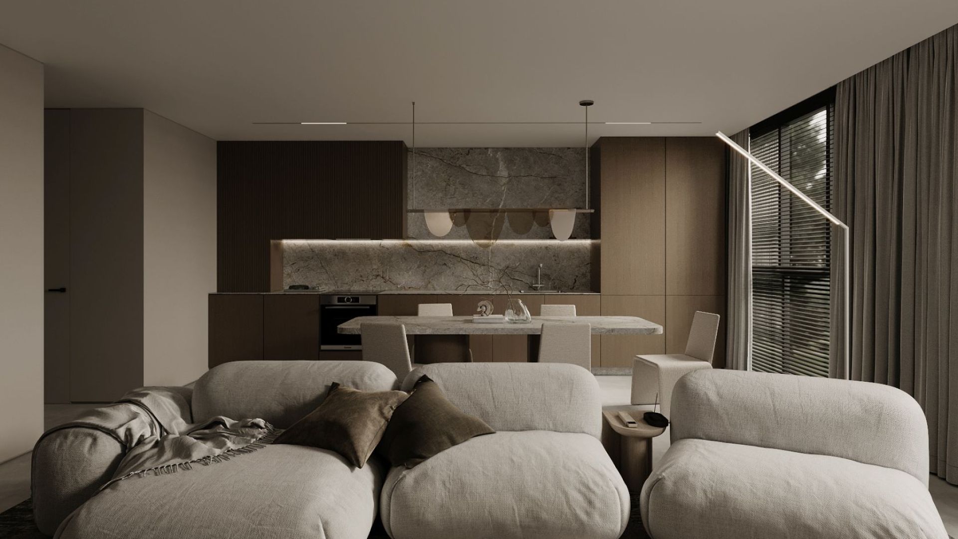 Digestor podskrinkový Micra Inox Gesture Control - Inox - Vizualizácia 3