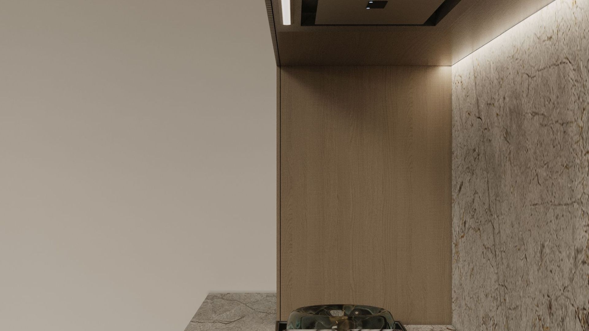 Digestor podskrinkový Micra Inox Gesture Control - Inox - Vizualizácia 6