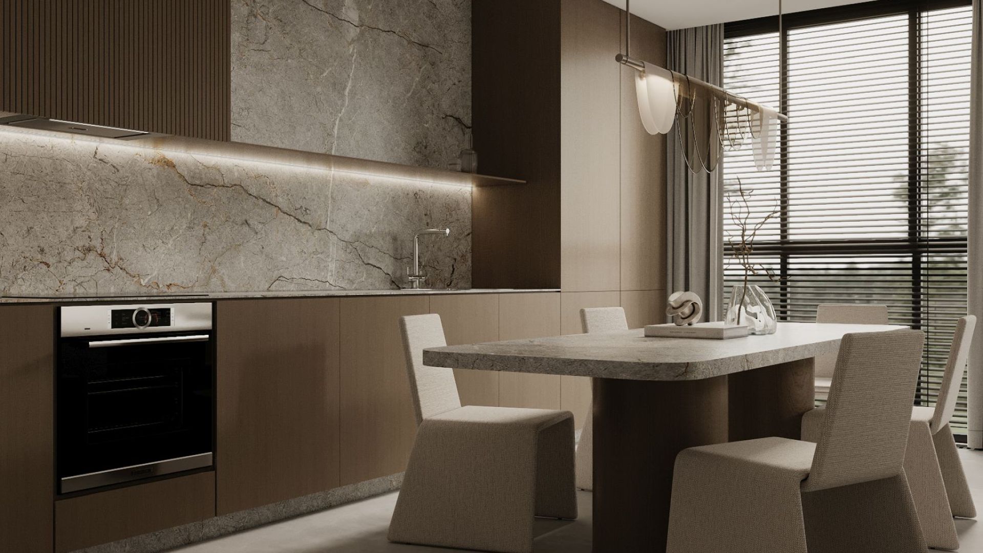 Digestor podskrinkový Micra Inox Gesture Control - Inox - Vizualizácia 9