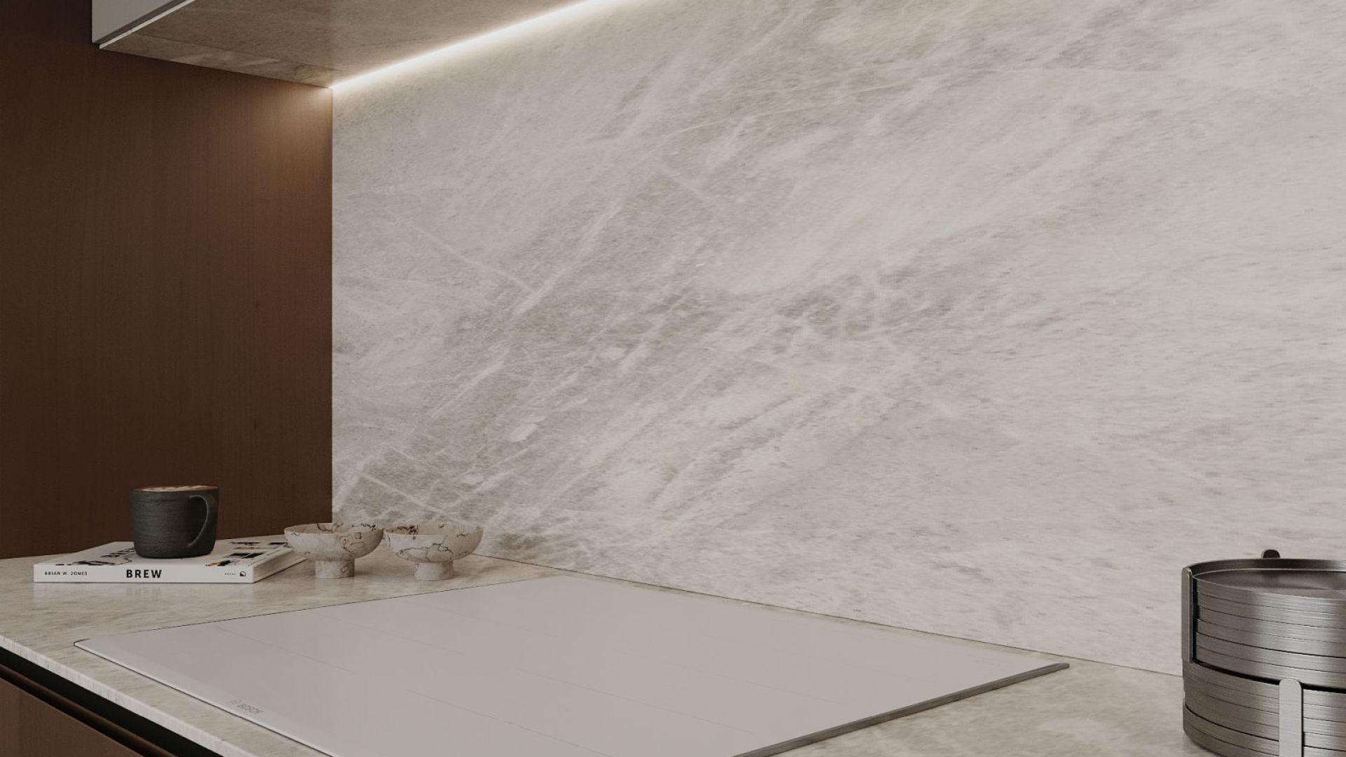 Digestor podskrinkový Micra Inox - Inox - Vizualizácia 3