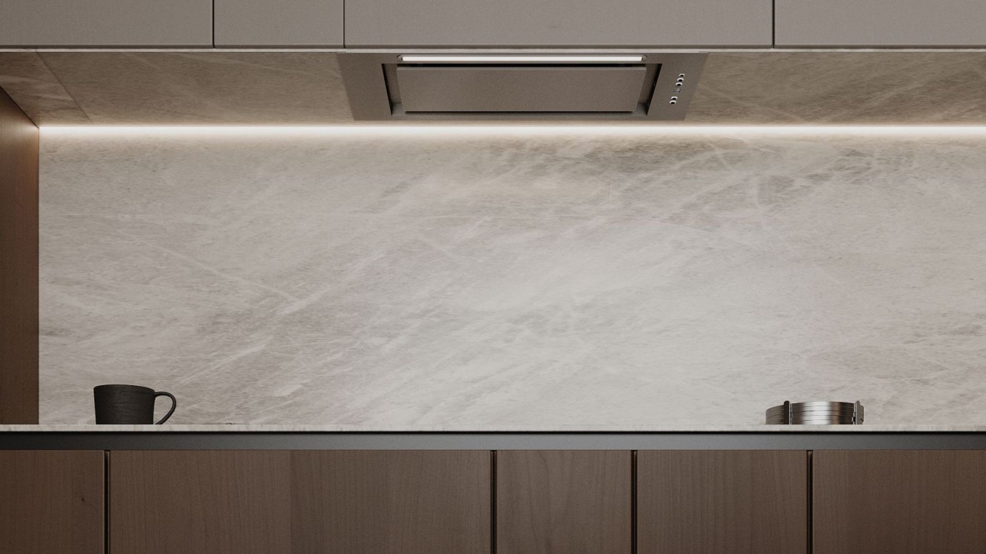 Digestor podskrinkový Micra Inox - Inox - Vizualizácia 4