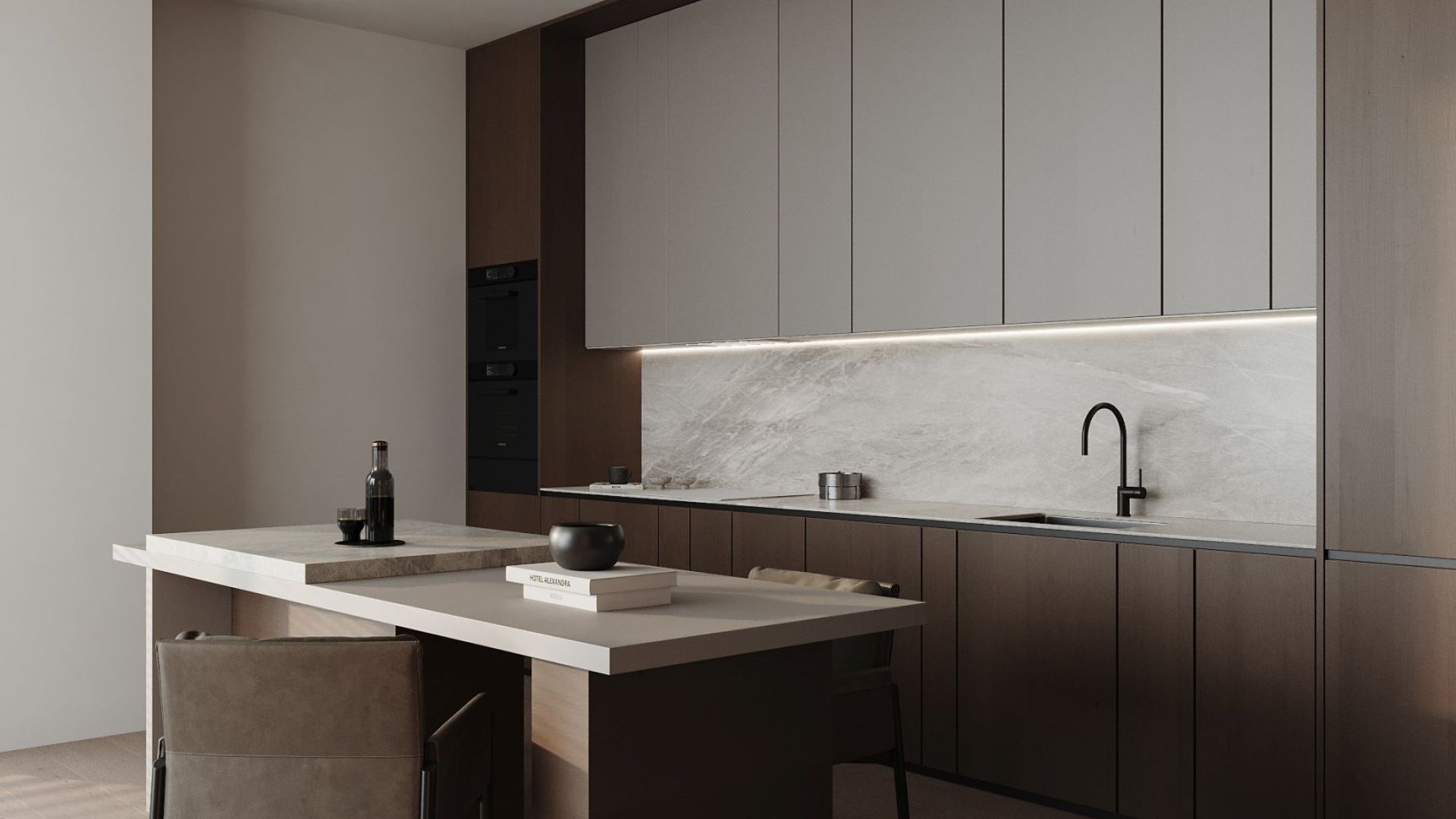 Digestor podskrinkový Micra Inox - Inox - Vizualizácia 6