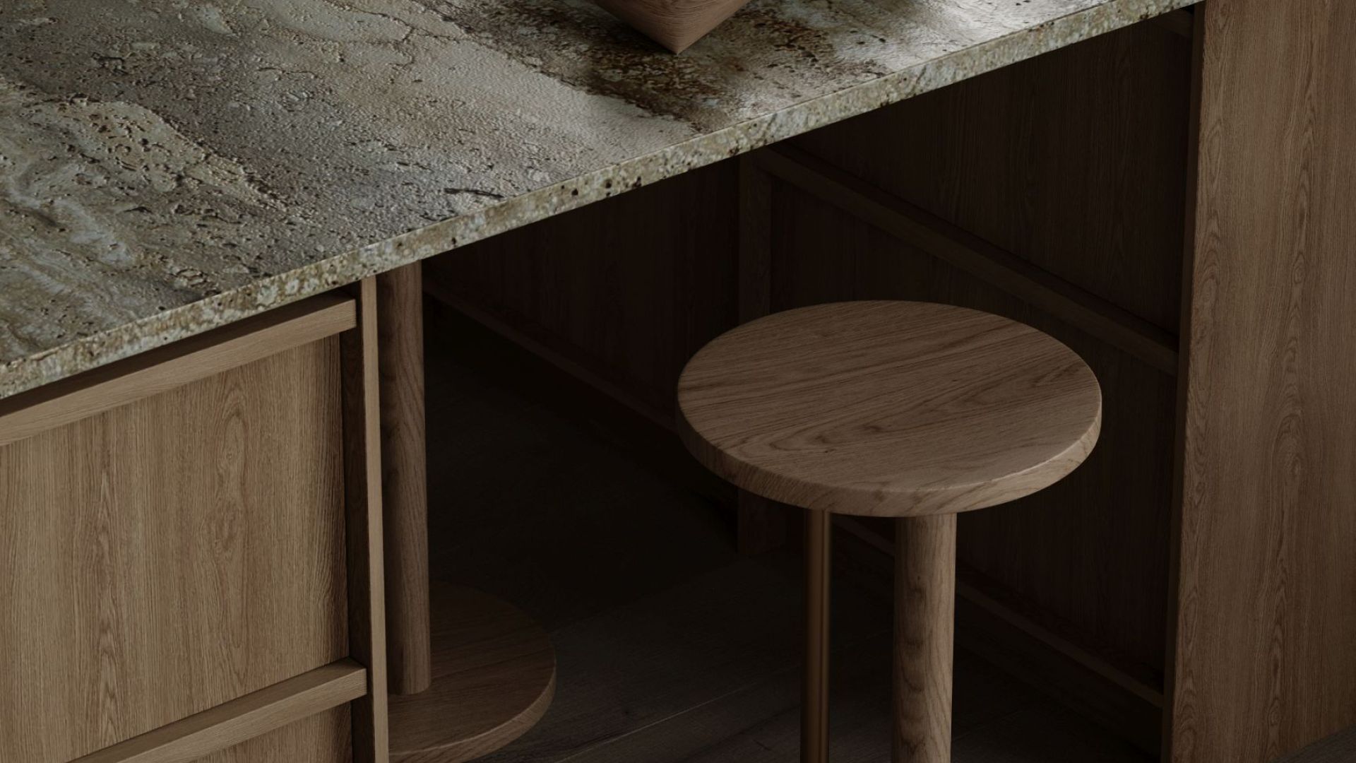 Stropný digestor Grand Super Slim White - Biely - Vizualizácia 9