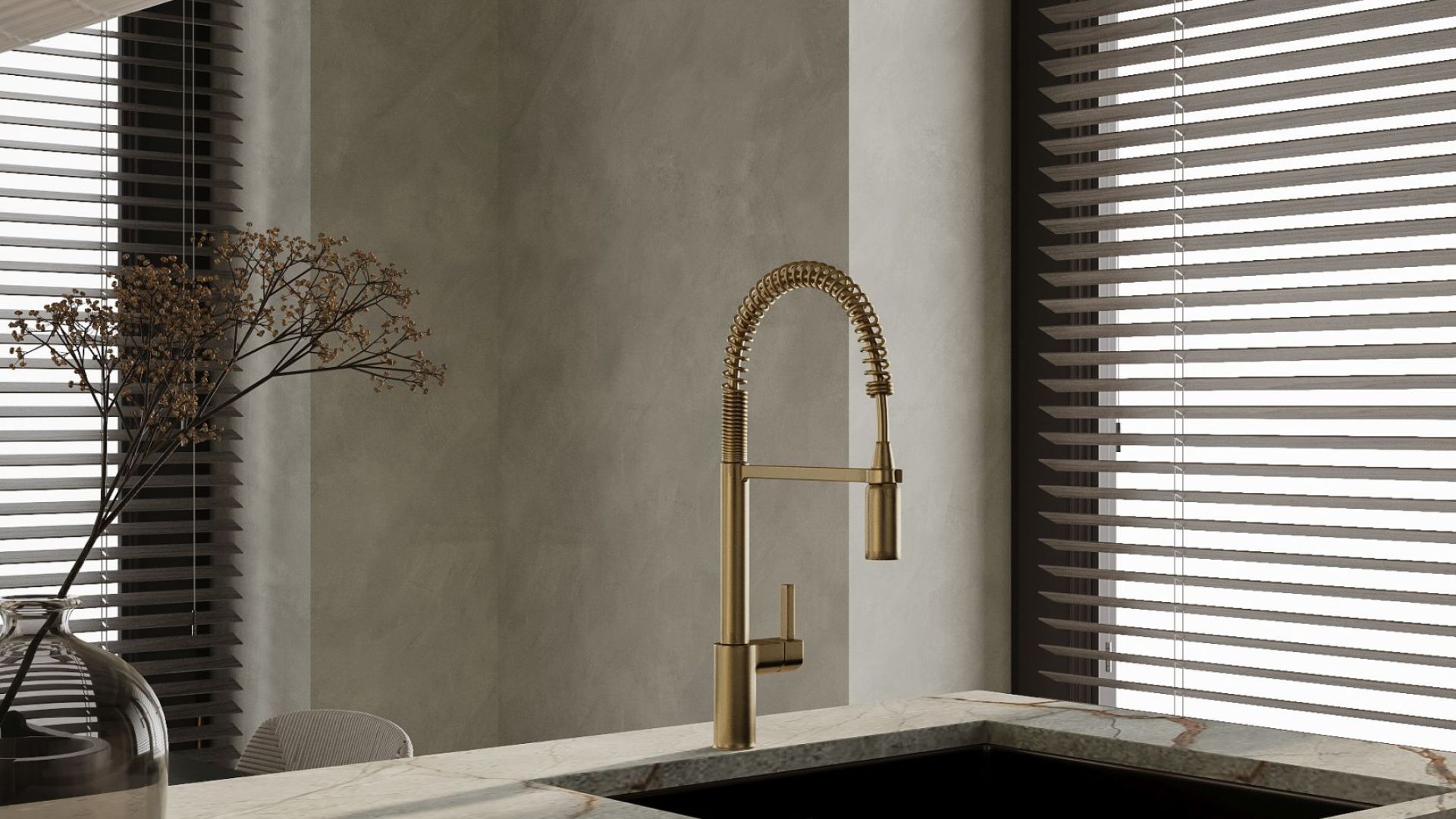 Digestor podskrinkový Lando Glass 2STRIPS White Gesture Control - Biely - Vizualizácia 4