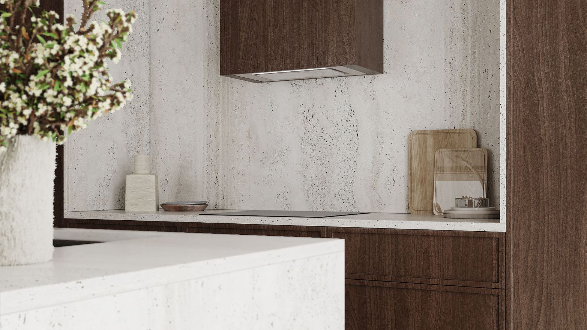 Digestor podskrinkový Lando Glass Kashmir - Kashmir - Vizualizácia 2