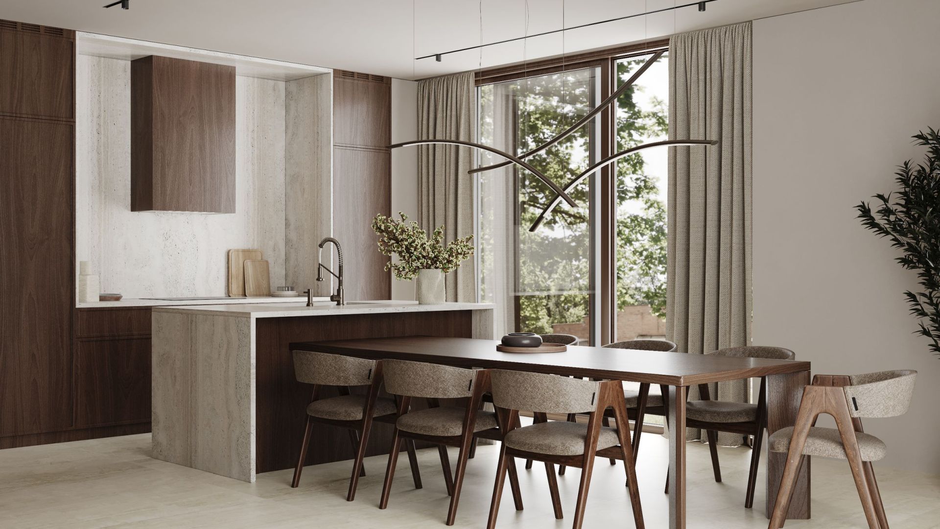 Digestor podskrinkový Lando Glass Kashmir - Kashmir - Vizualizácia 6