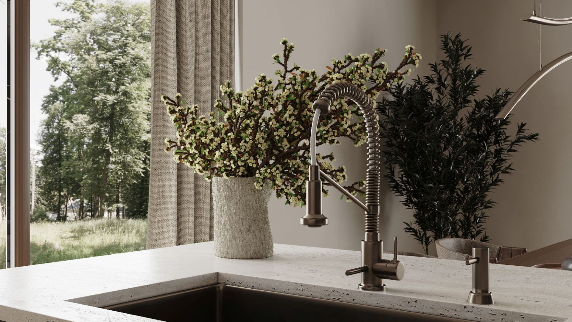 Digestor podskrinkový Lando Glass Kashmir - Kashmir - Vizualizácia 7