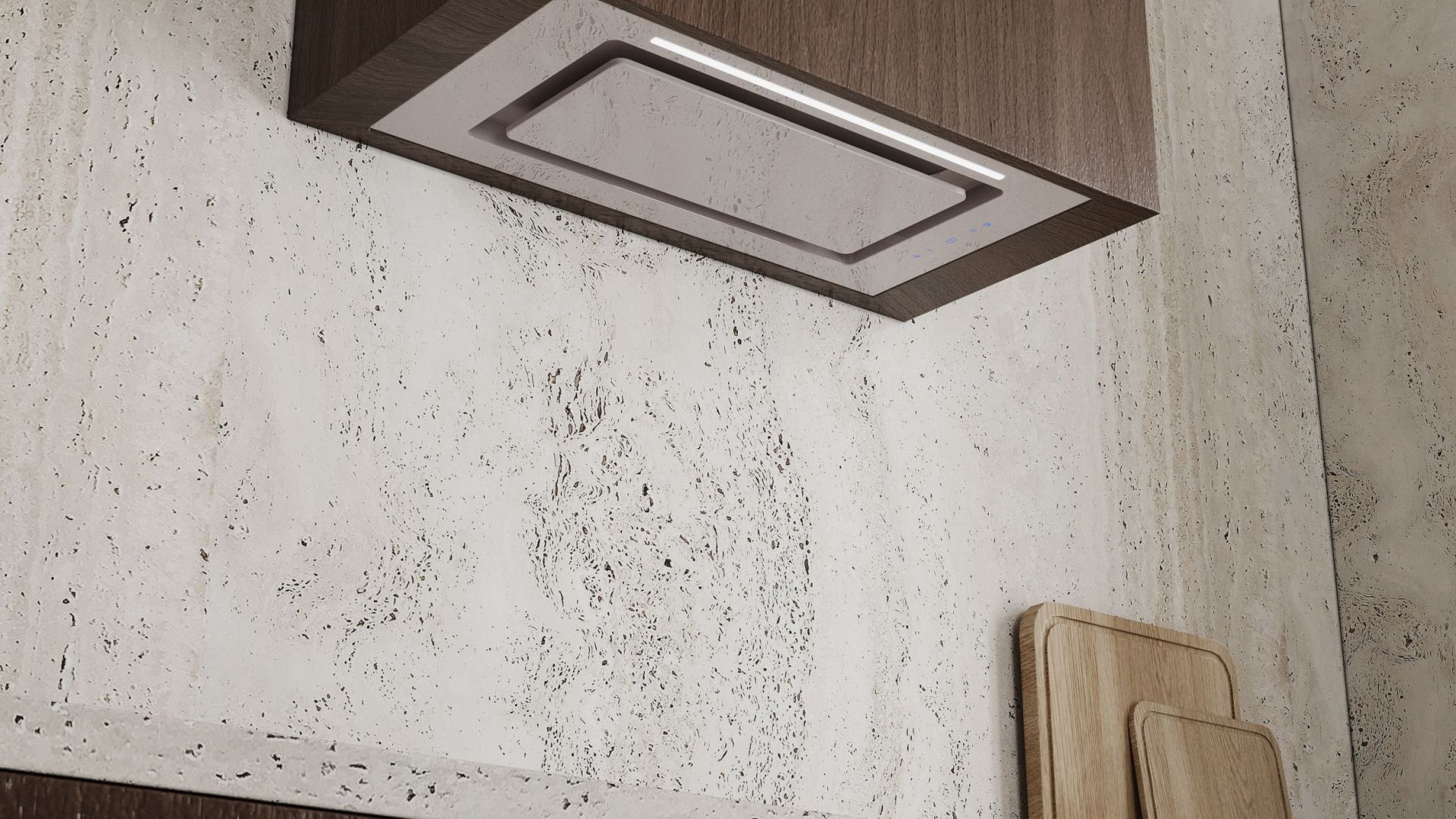 Digestor podskrinkový Lando Glass Kashmir - Kashmir - Vizualizácia 4