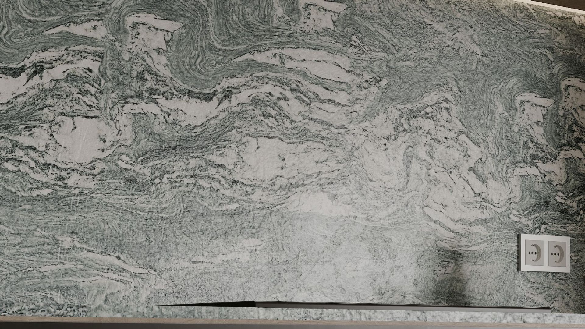 Digestor podskrinkový Marino Black - Čierna - Vizualizácia 2