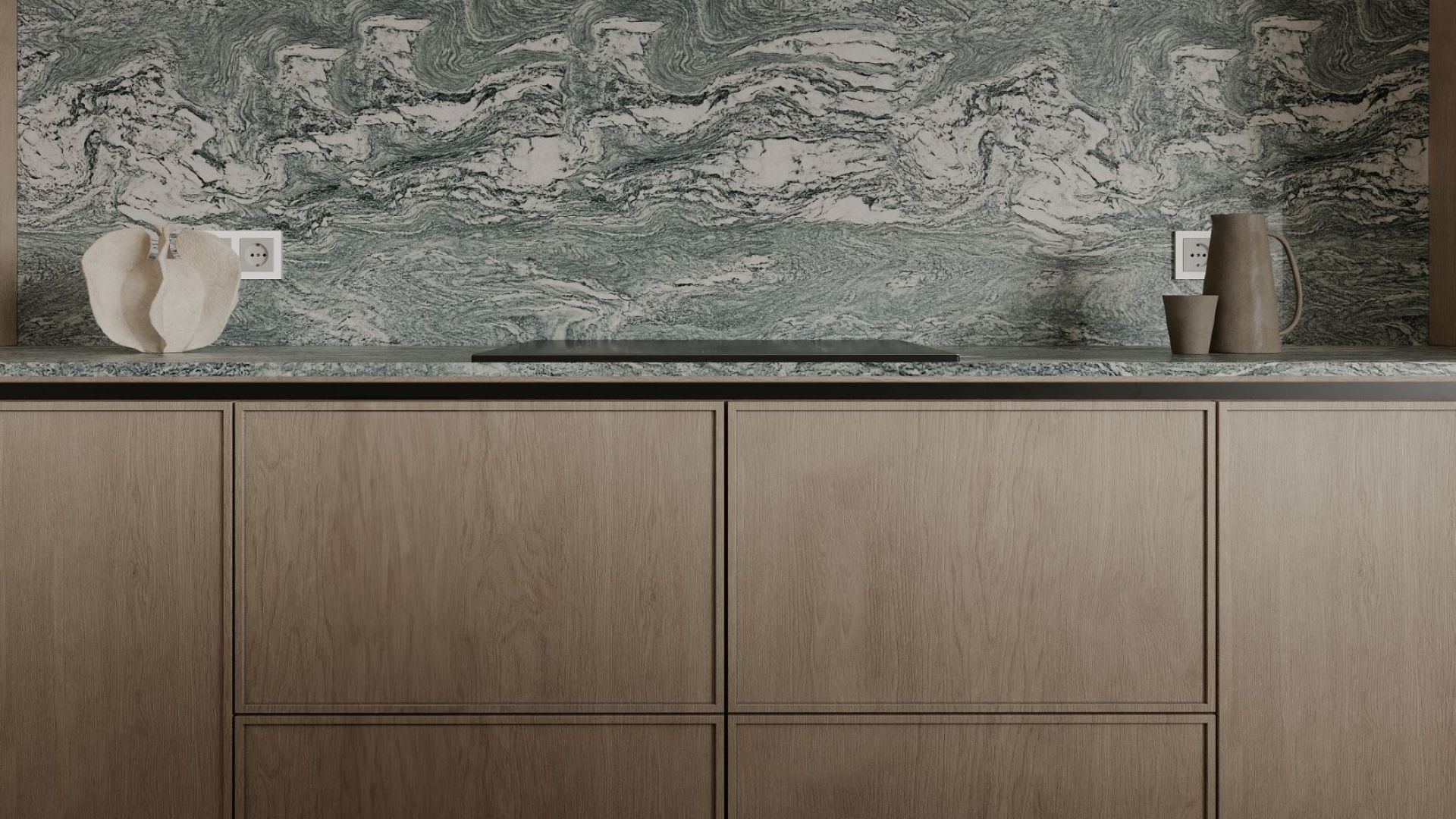 Digestor podskrinkový Marino Black - Čierna - Vizualizácia 9