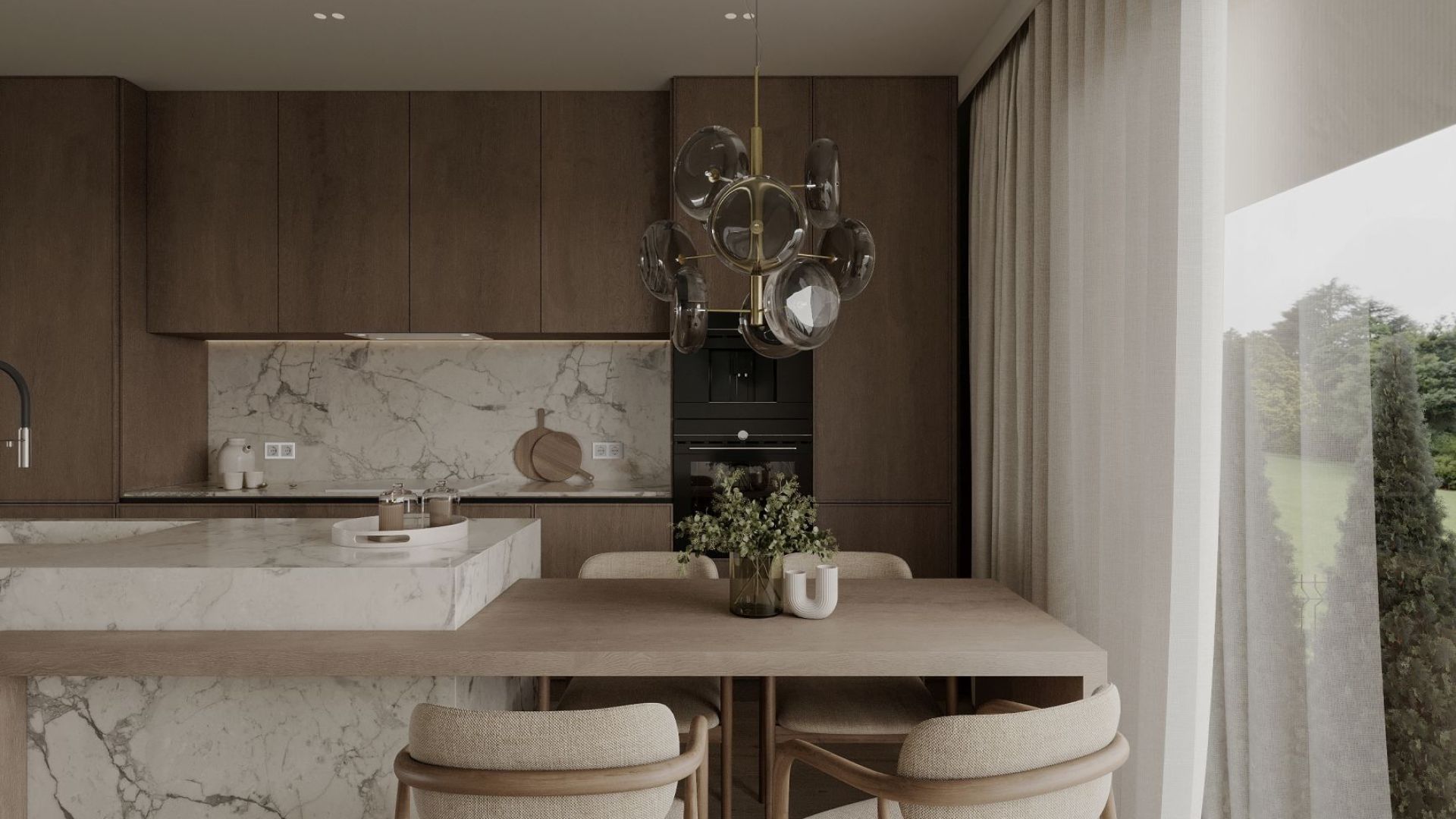 Digestor podskrinkový Marino White - Biely - Vizualizácia 9