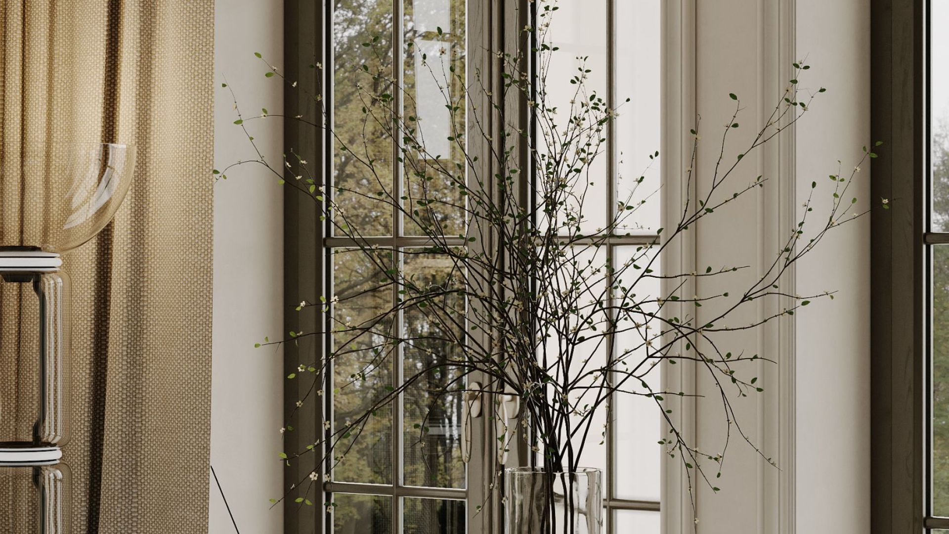 Digestor komínový Metropolis OR Black Matt - Čierna matná - Vizualizácia 6