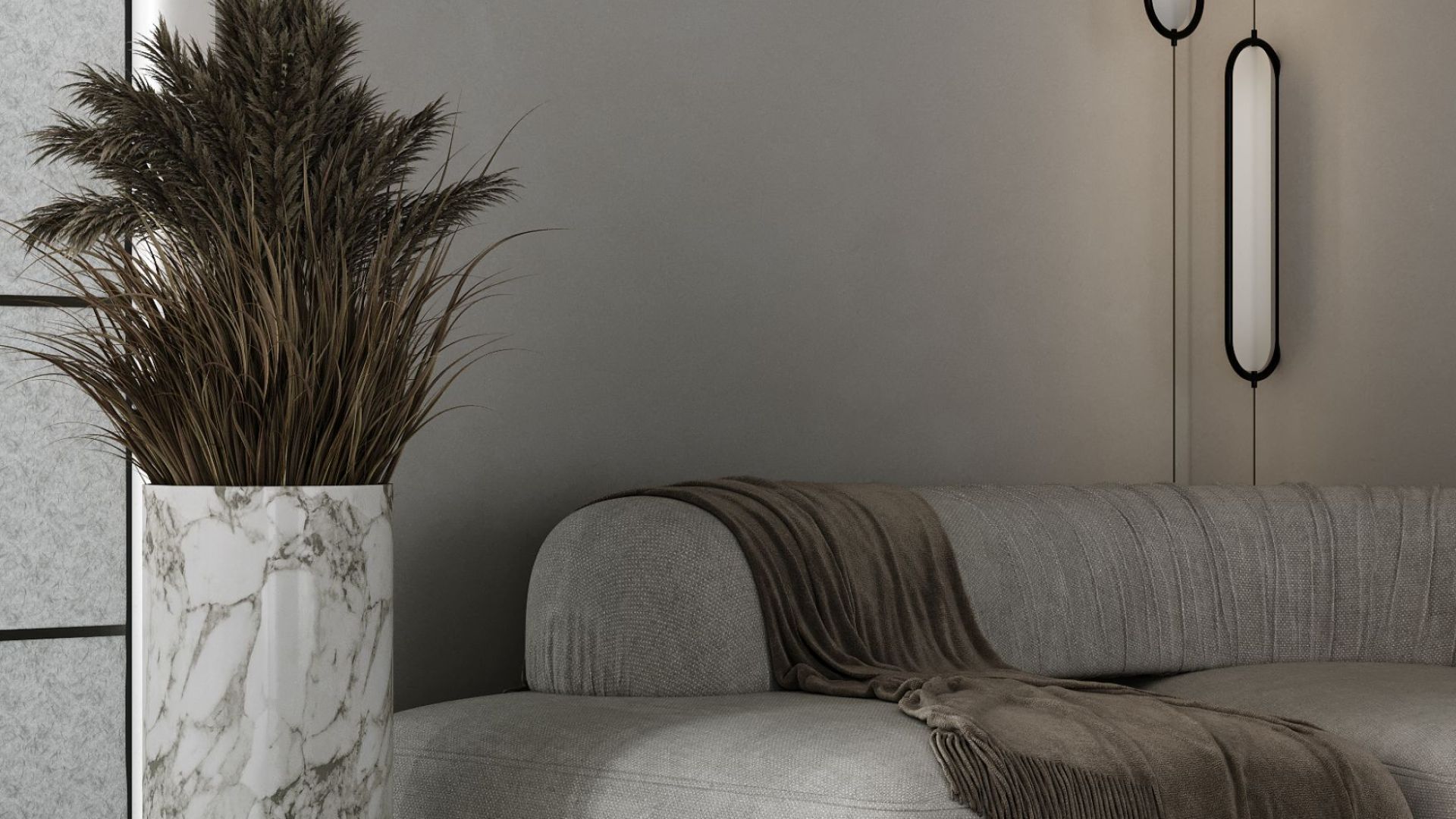 Ostrovčekový digestor Oval White Matt - Biela matná - Vizualizácia 8